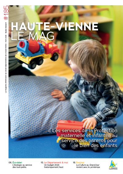Couverture Haute-Vienne le mag n°185 - Mars 2024