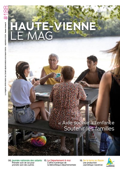 Couverture Haute-Vienne le mag n°188 - Septembre 2024