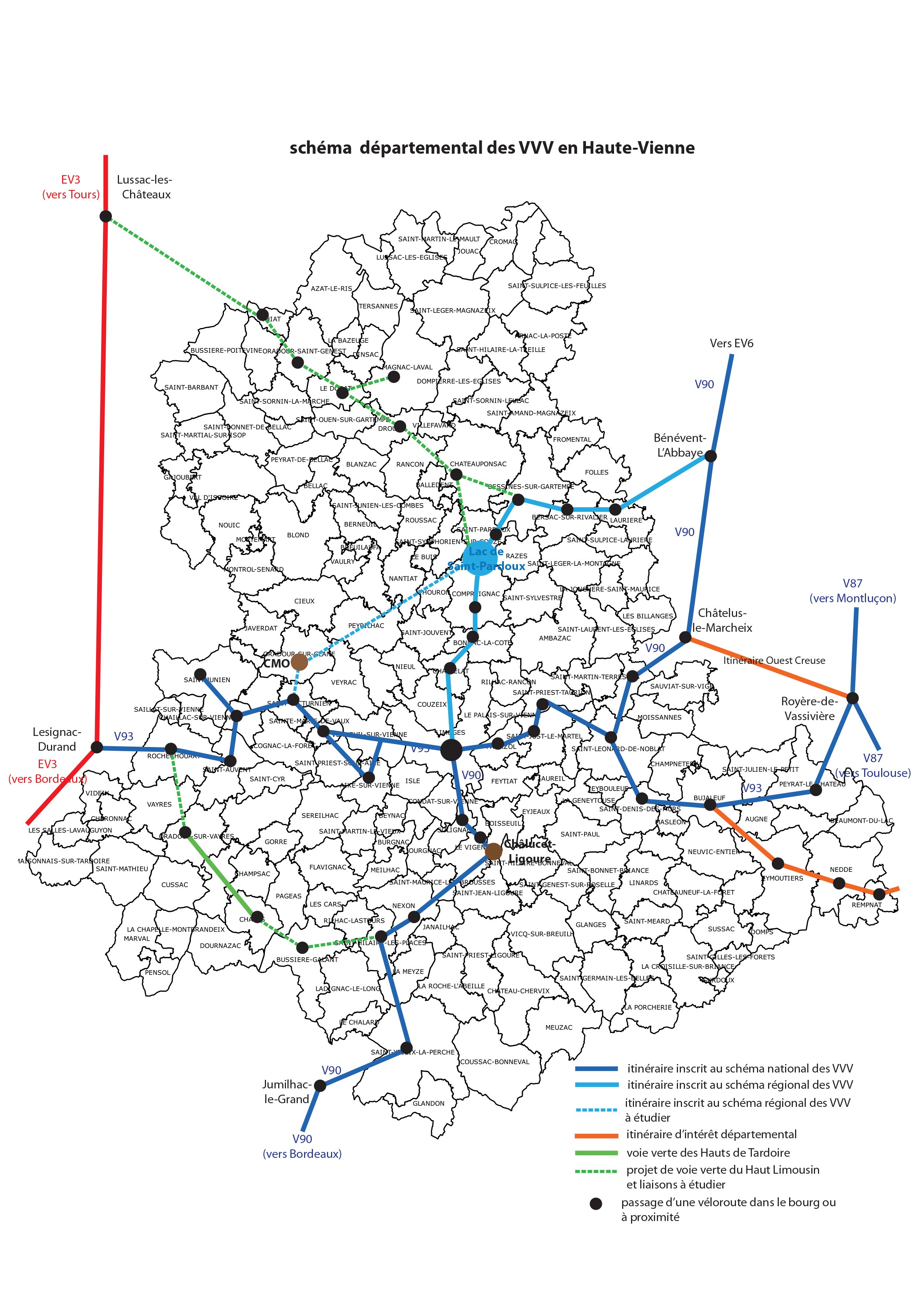 Conseil Départemental De La Haute Vienne Les Vélos Routes